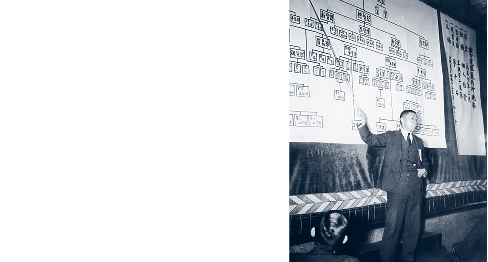 Photo of Konosuke Matsushita, founder of Panasonic Corporation