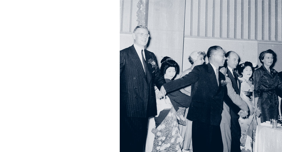 Photo of Konosuke Matsushita, founder of Panasonic Corporation