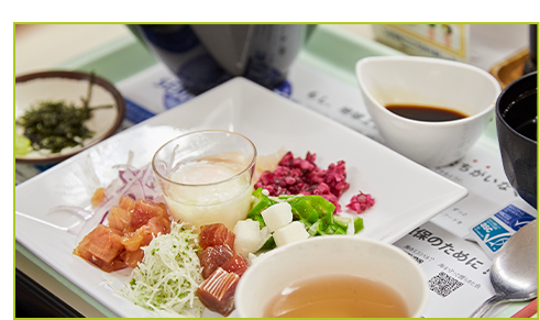 Introducing sustainable fish and shellfish options to the employee cafeteria