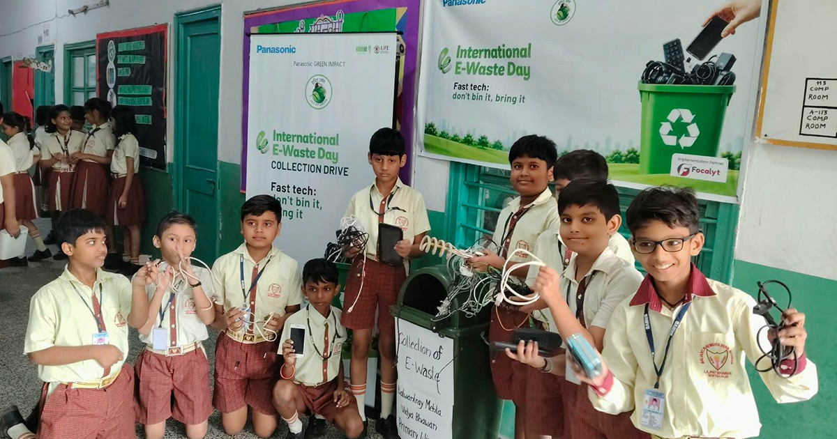 India: Students Take Action on E-Waste through Collection and Awareness ...