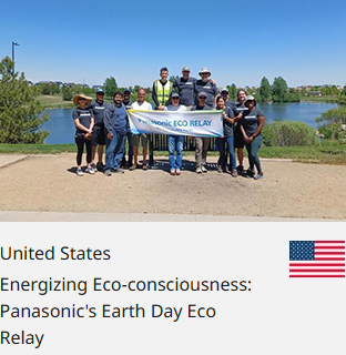 United States Energizing Eco-consciousness: Panasonic's Earth Day Eco Relay