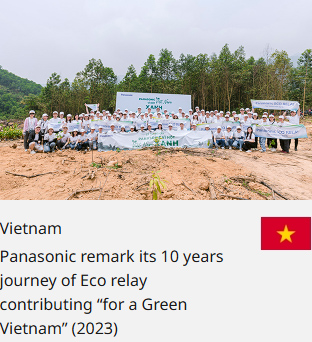 Vietnam Panasonic remark its 10 years journey of Eco relay contributing “for a Green Vietnam” (2023)