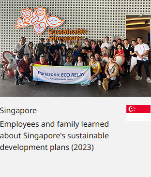 Singapore Employees and family learned about Singapore's sustainable development plans (2023)