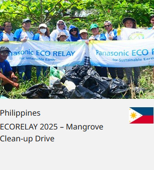 Philippines ECORELAY 2025 – Mangrove Clean-up Drive