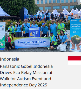 Indonesia Panasonic Gobel Indonesia Drives Eco Relay Mission at Walk for Autism Event and Independence Day 2025