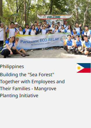 Philippines Building the "Sea Forest" Together with Employees and Their Families - Mangrove Planting Initiative