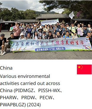 China Various environmental activities carried out across China (PIDMGZ、PISSH-WX、PHARW、PRDW、PECW、PWAPBLGZ) (2024)
