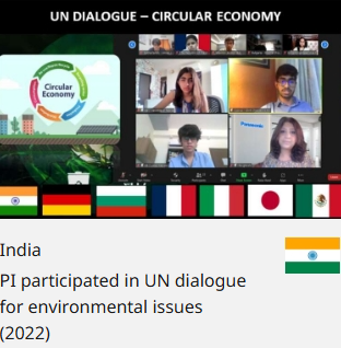 India PI participated in UN dialogue for environmental issues (2022)