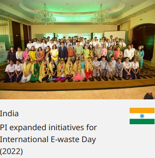 India PI expanded initiatives for International E-waste Day (2022)