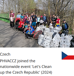 Czech PHVACCZ joined the nationwide event 'Let's Clean up the Czech Republic' (2024)
