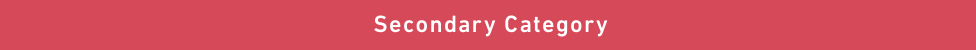 Secondary Category