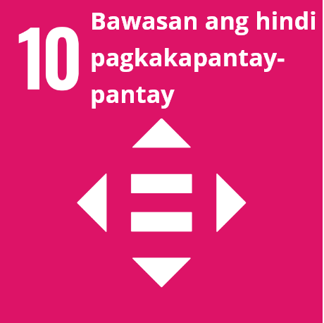 Goal 10: Bawasan ang hindi pagkakapantay-pantay