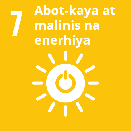 Goal 7: Abot-kaya at malinis na enerhiya