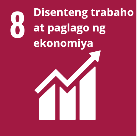 Goal 8: Disenteng trabaho at paglago ng ekonomiya