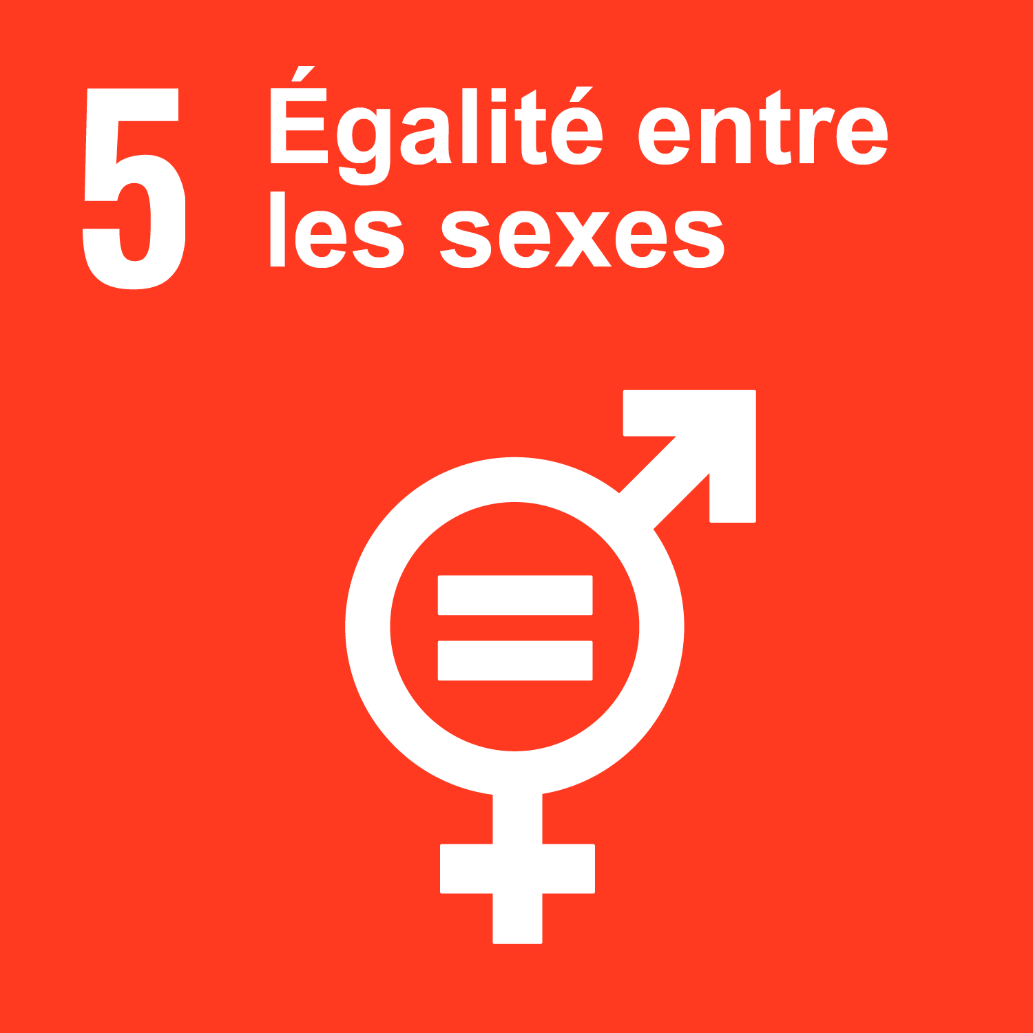 Objectif 5: Égalité entre les sexes