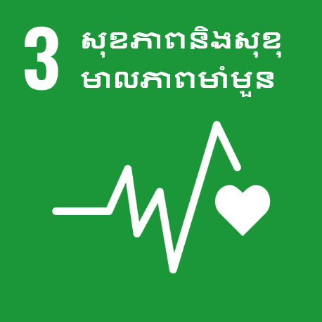 គោលដៅទី 3 ៖  សុខភាពនិងសុខុមាលភាពមាំមួន