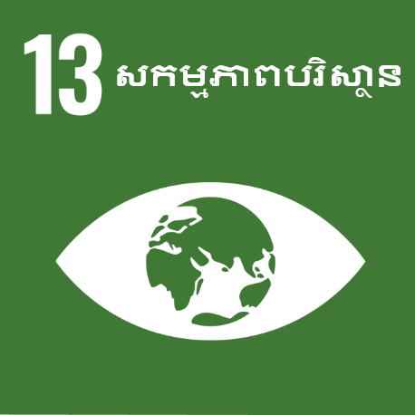 គោលដៅទី 13 ៖  សកម្មភាពបរិស្ថាន