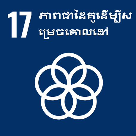 គោលដៅទី 17 ៖  ភាពជាដៃគូដើម្បីសម្រេចគោលដៅ