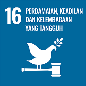 Tujuan 16 : Perdamaian, keadlian,dan kelembagaan yang tangguh