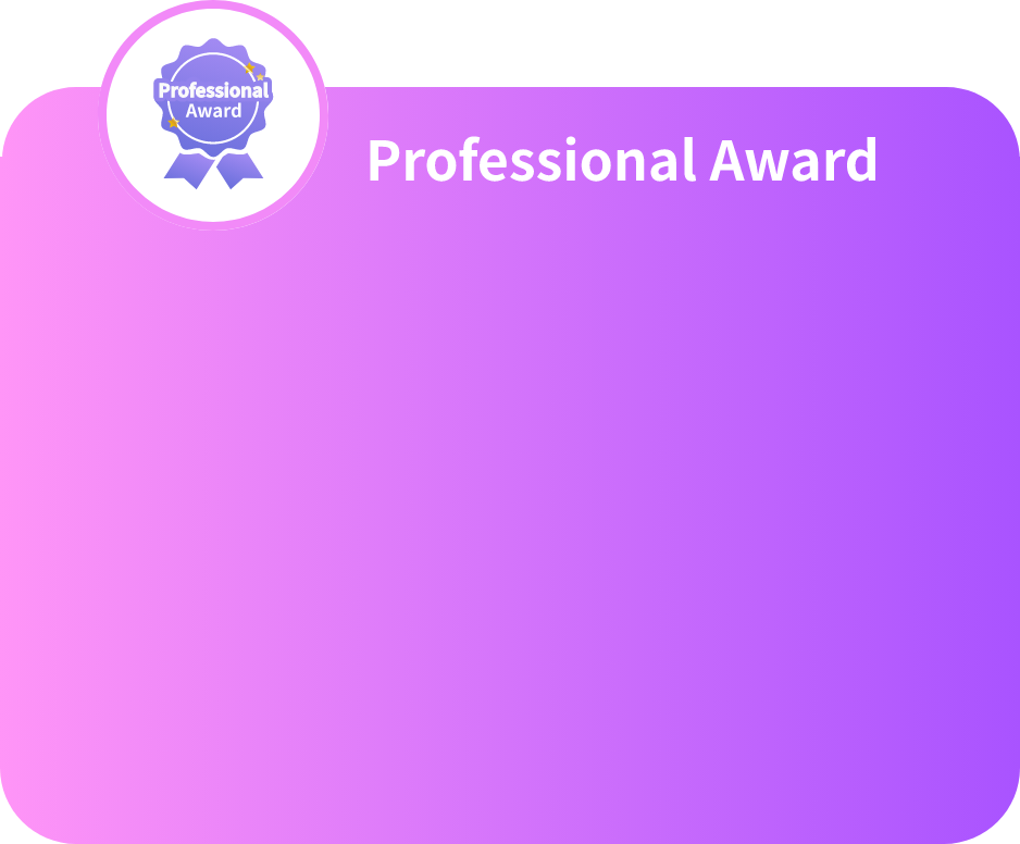 Professional Award​