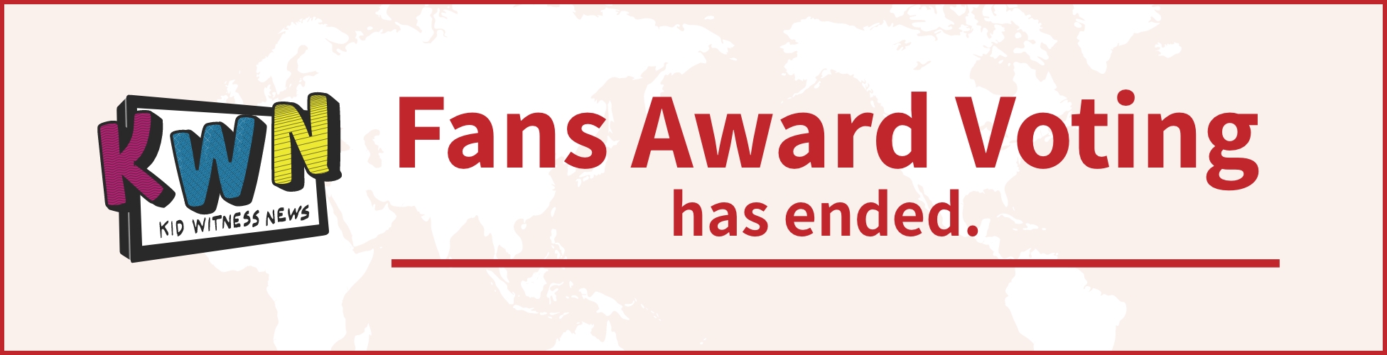 Fans Award Voting  limit end