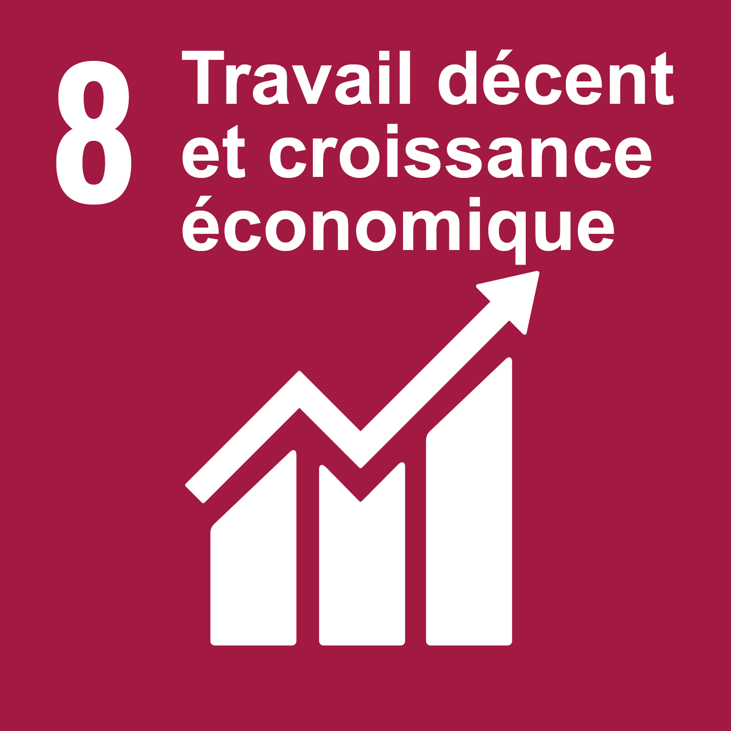 Objectif 8: Travail décent et croissance économique