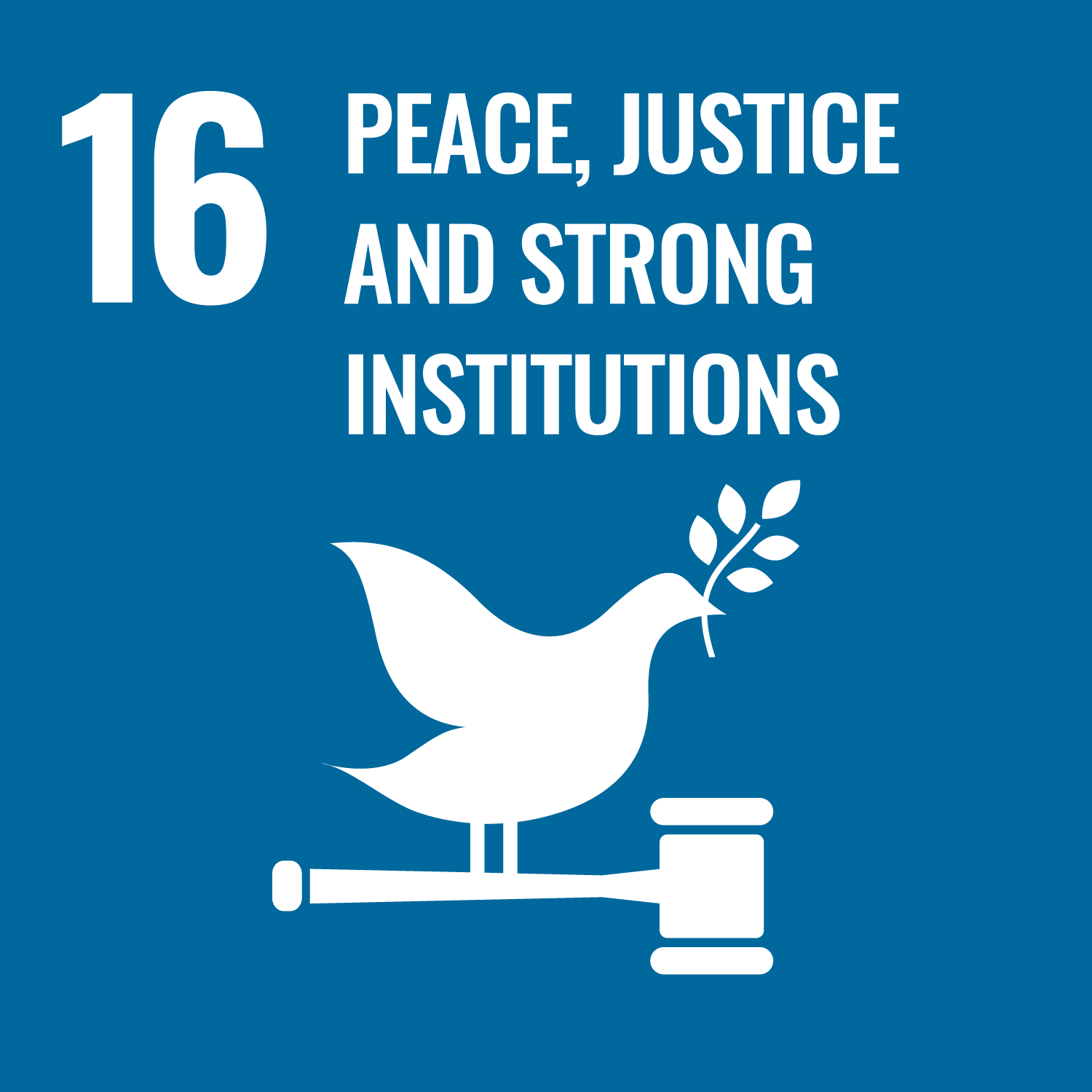 Goal 16: Peace, justice, and strong institutions