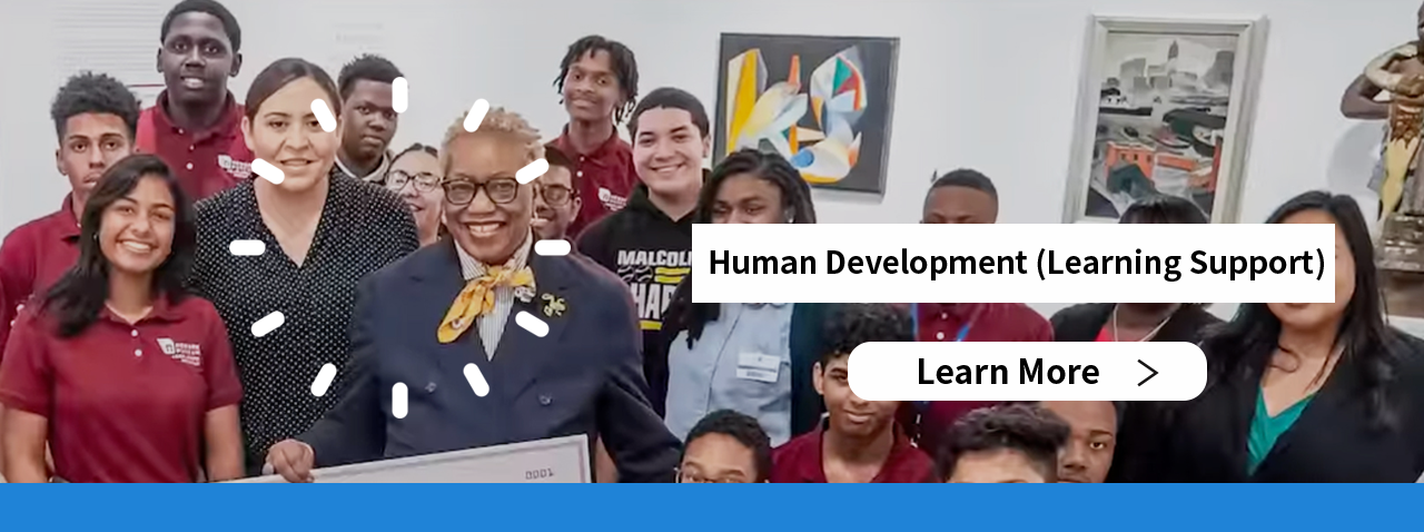 Human Development (Learning Support) Learn More