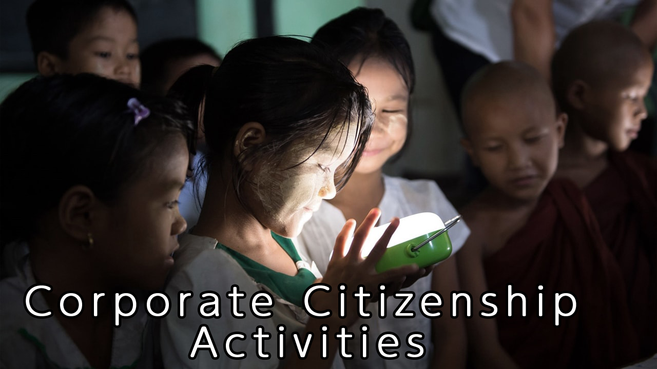 Corporate Citizenship Activities