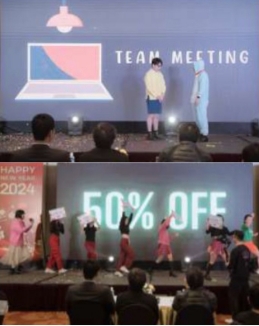 Photo: Team 3 in “DEI Competition”