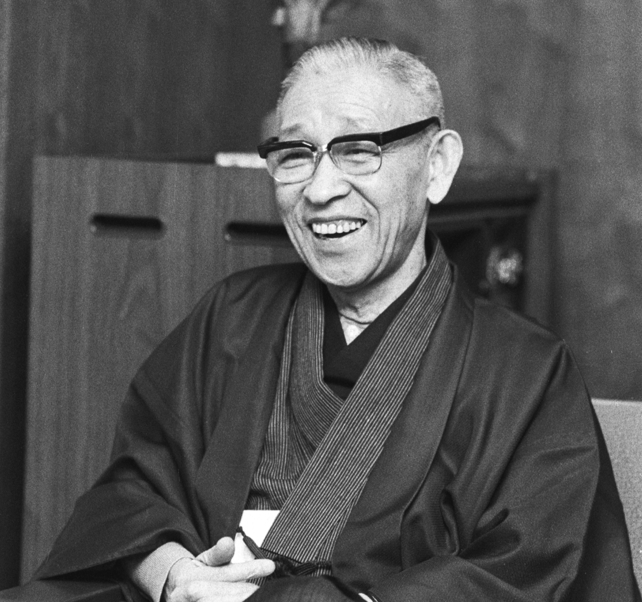 Photo: The Panasonic Group founder, Konosuke Matsushita.