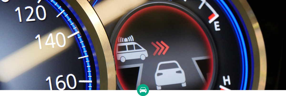 Photo: Image of a meter in a car
