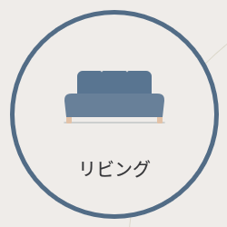 発信先を選択した後のアイコン