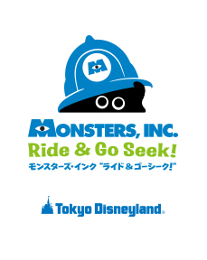 東京ディズニーランド®︎ モンスターズ・インク“ライド & ゴーシーク!” ロゴ