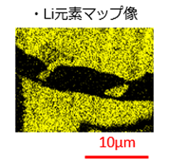 Li元素map像