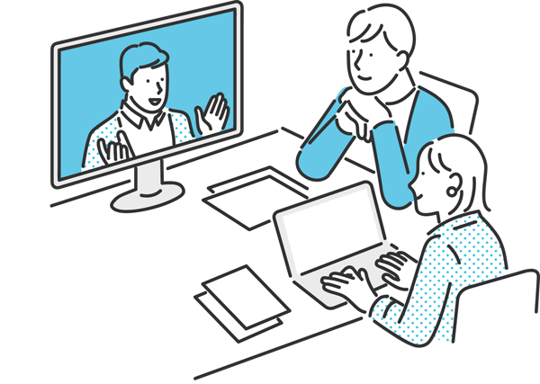 お打ち合わせのイメージ