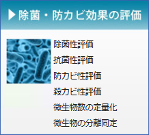 除菌・防カビ効果の評価