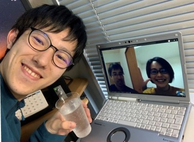 web上でインタビューの様子
