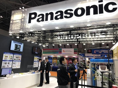 国際ロボット展のパナソニックブース