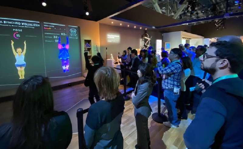 ヨガシステムの展示