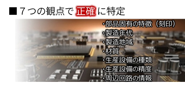 7つの観点で正確に特定