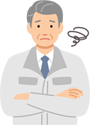 困っているベテラン社員