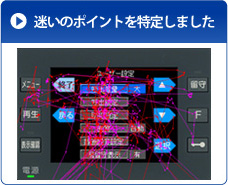 迷いのポイントを特定
