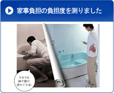 家事作業の負担度を測ります