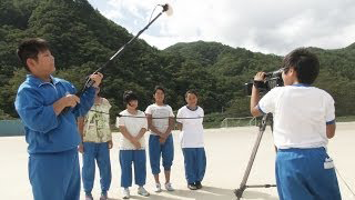 釜石市立鵜住居小学校の生徒の写真
