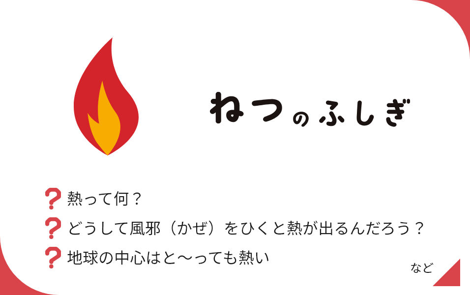 ねつのふしぎ 熱って何？ どうして風邪（かぜ）をひくと熱が出るんだろう？ 地球の中心はと～っても熱い など