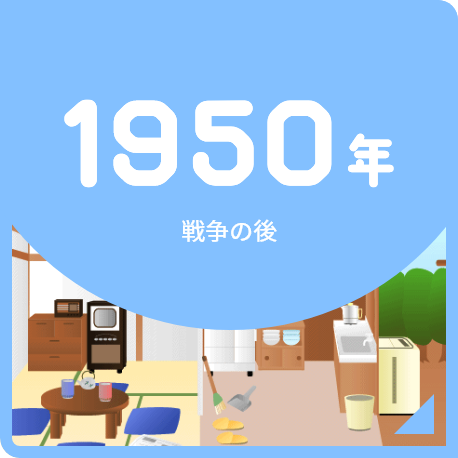 1950年 戦争の後