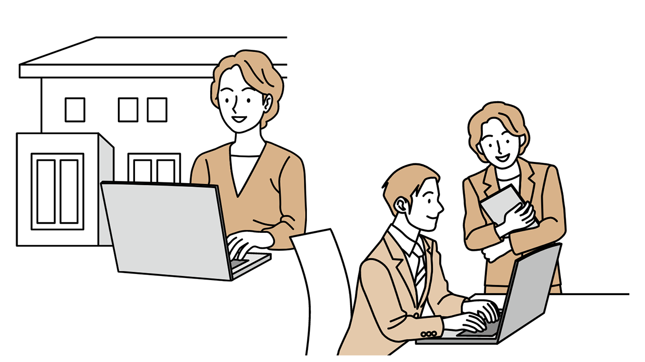 Illustration: Employee B working at both parents’ home and the office