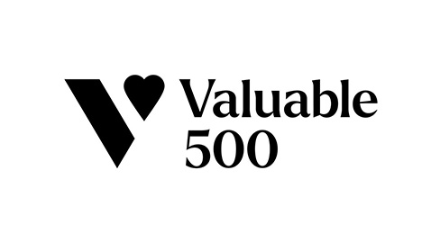 画像：「Valuable 500」のロゴマーク