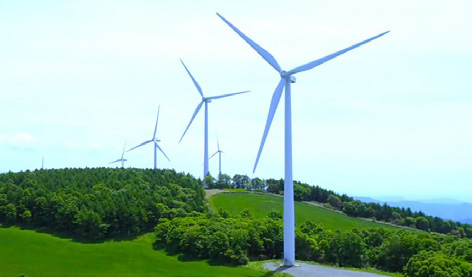 パナソニックグループ向け 陸上風力発電所